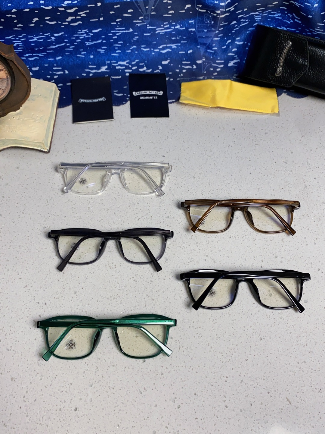 Chrome Hearts 克罗心 欧美新款太阳镜男女方框克家平光镜经典旅游时尚光学眼镜