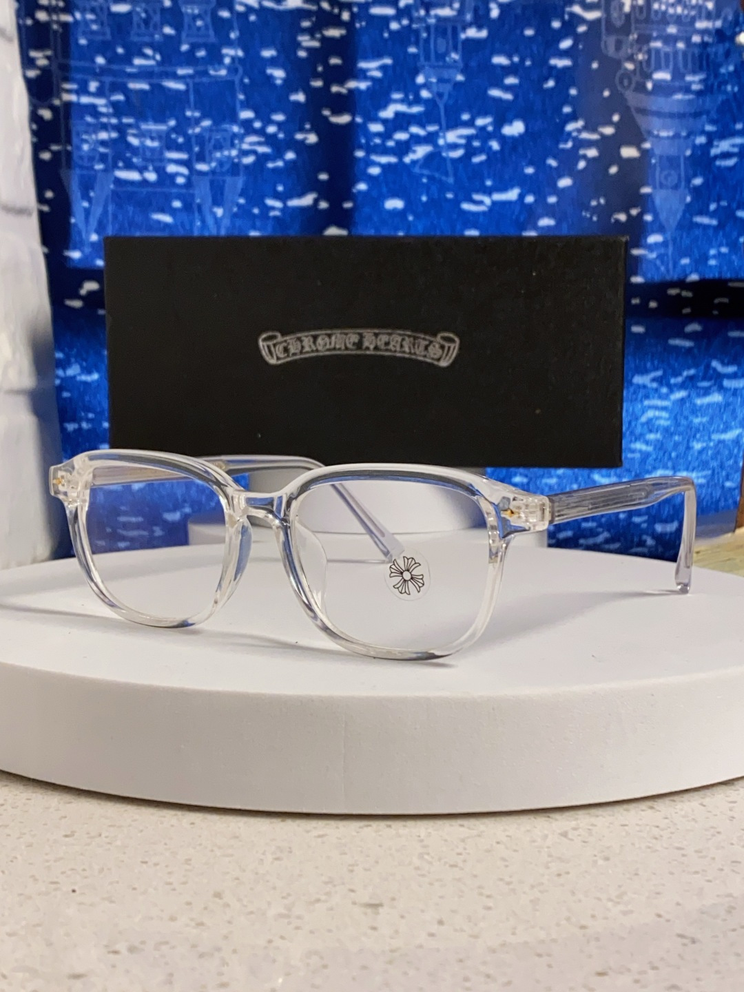 Chrome Hearts 克罗心 欧美新款太阳镜男女方框克家平光镜经典旅游时尚光学眼镜