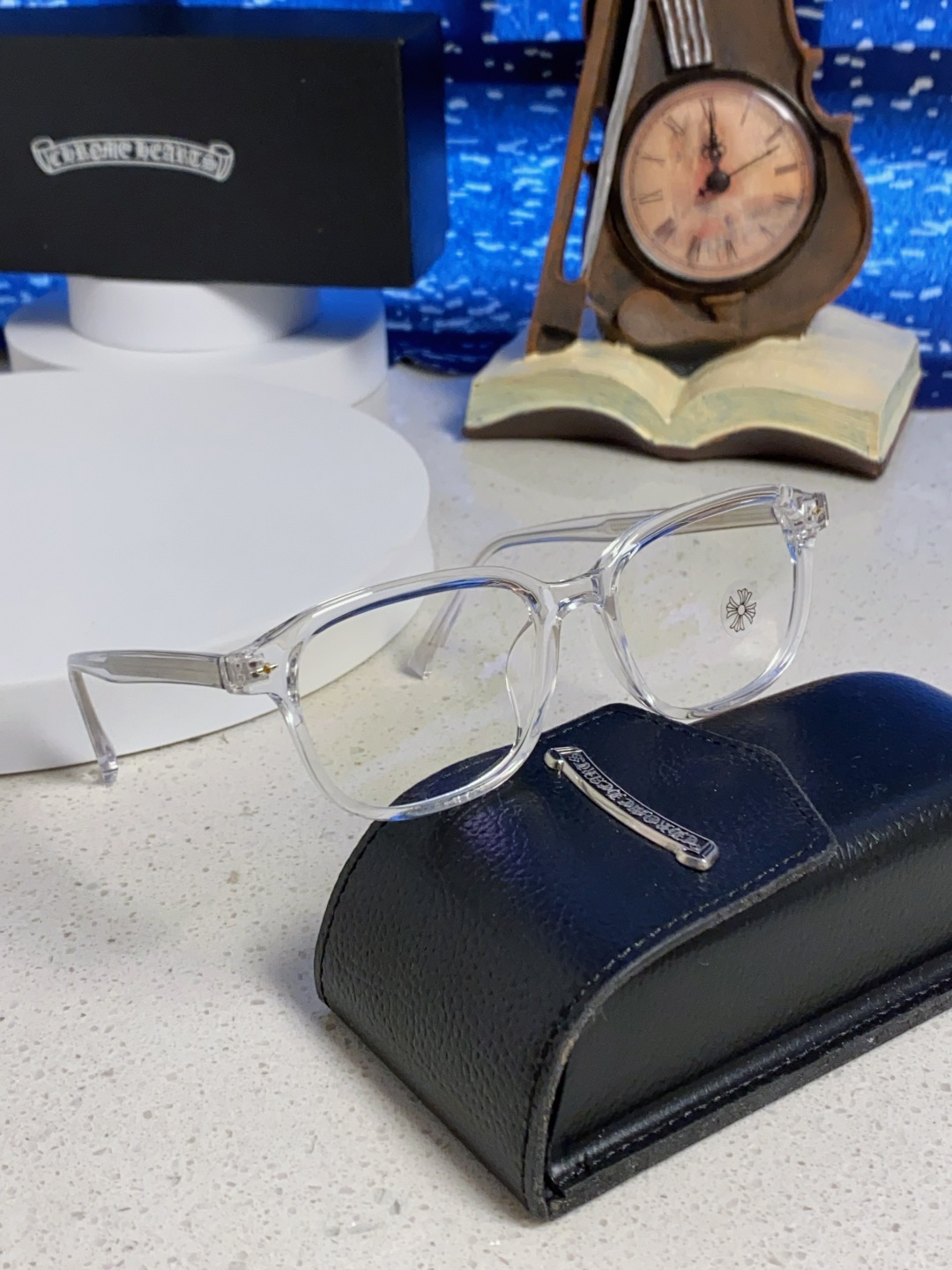 Chrome Hearts 克罗心 欧美新款太阳镜男女方框克家平光镜经典旅游时尚光学眼镜