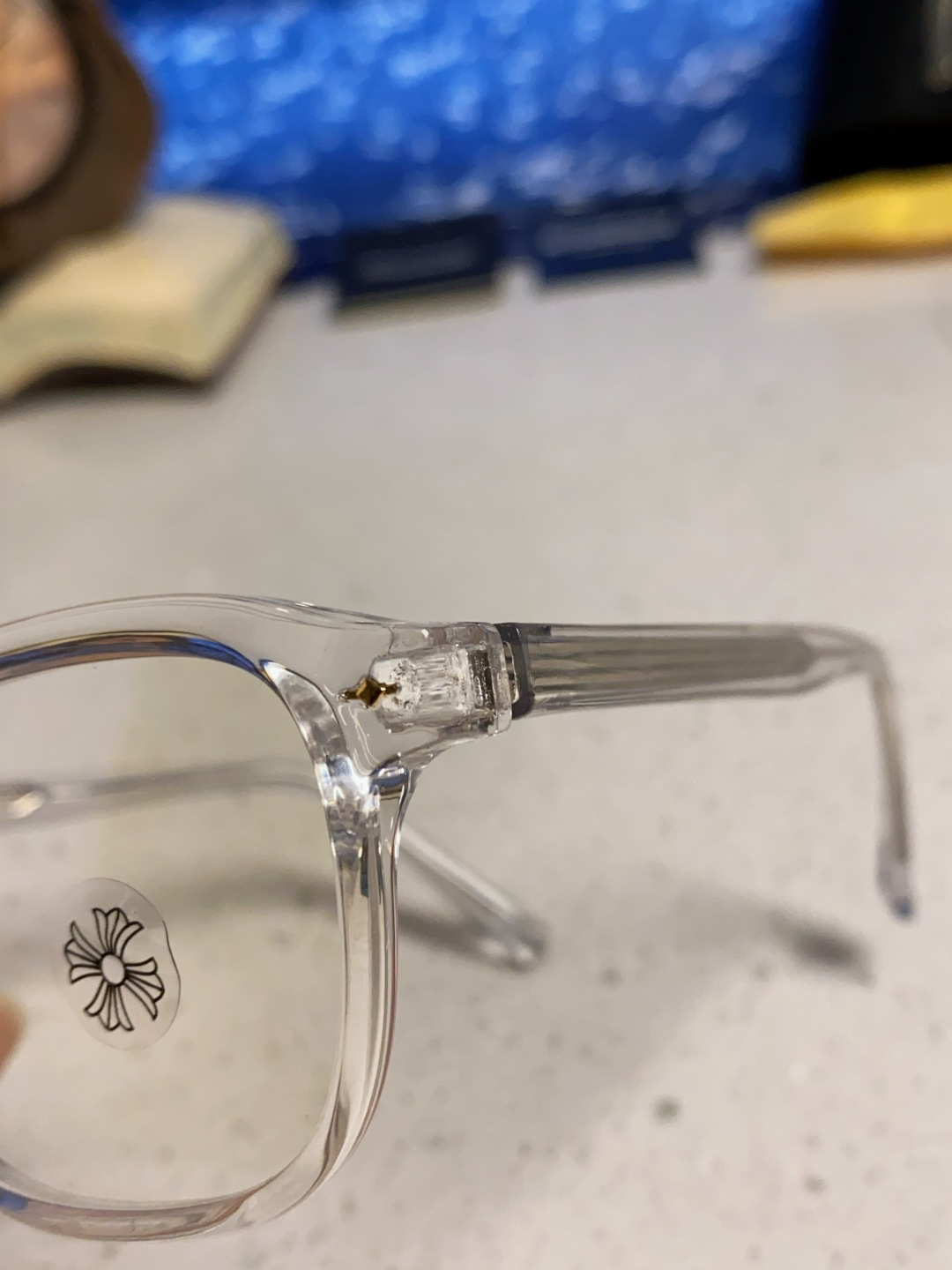 Chrome Hearts 克罗心 欧美新款太阳镜男女方框克家平光镜经典旅游时尚光学眼镜