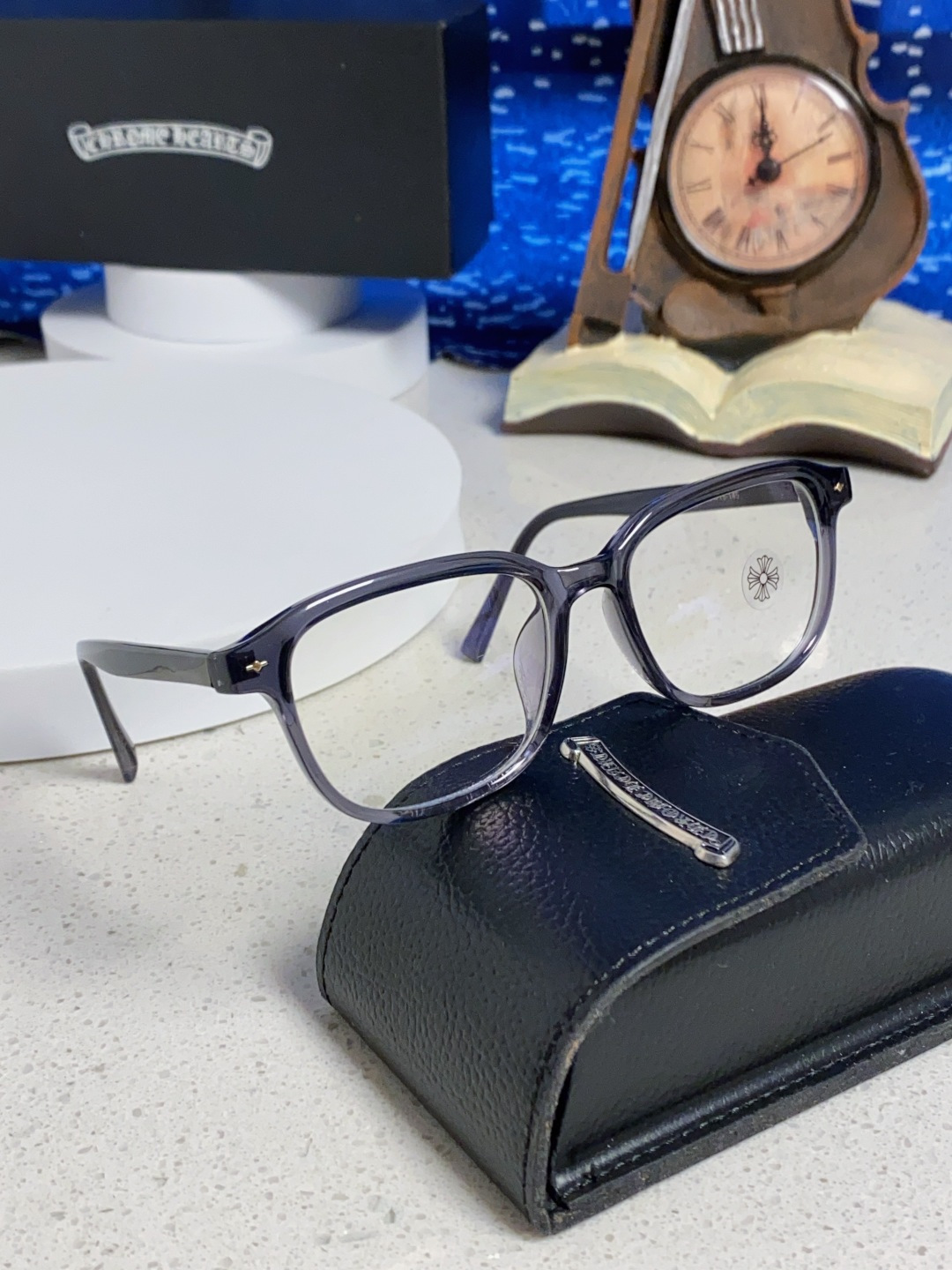 Chrome Hearts 克罗心 欧美新款太阳镜男女方框克家平光镜经典旅游时尚光学眼镜