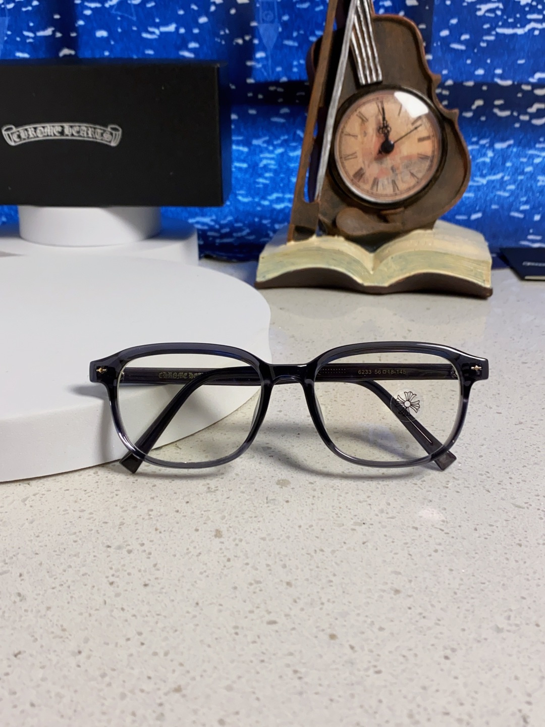 Chrome Hearts 克罗心 欧美新款太阳镜男女方框克家平光镜经典旅游时尚光学眼镜