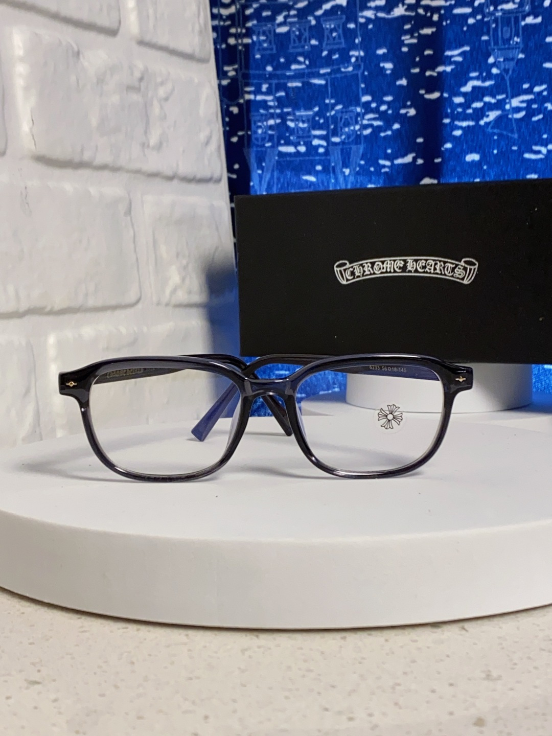 Chrome Hearts 克罗心 欧美新款太阳镜男女方框克家平光镜经典旅游时尚光学眼镜