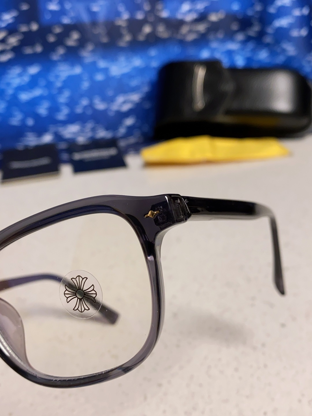 Chrome Hearts 克罗心 欧美新款太阳镜男女方框克家平光镜经典旅游时尚光学眼镜