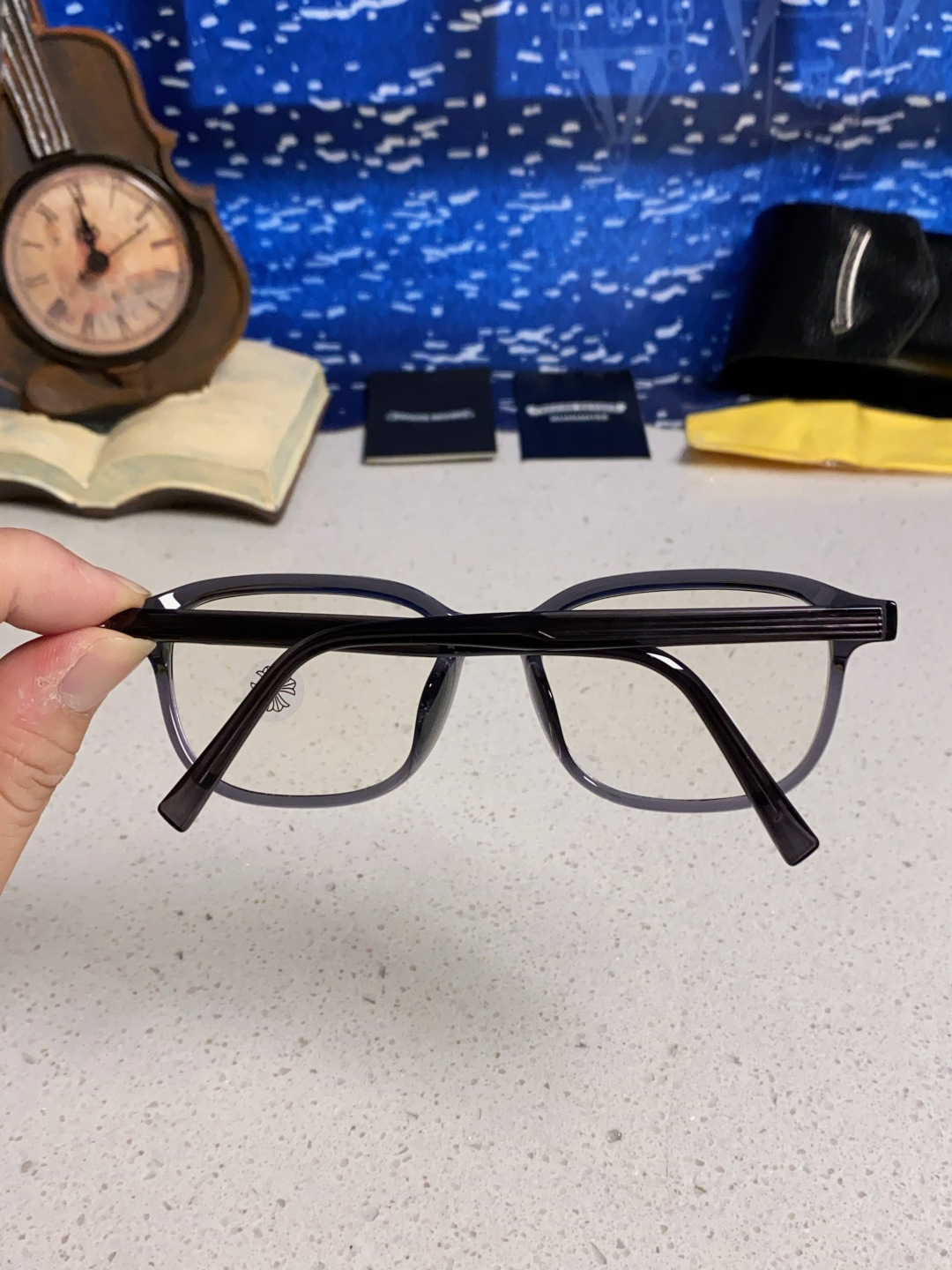 Chrome Hearts 克罗心 欧美新款太阳镜男女方框克家平光镜经典旅游时尚光学眼镜