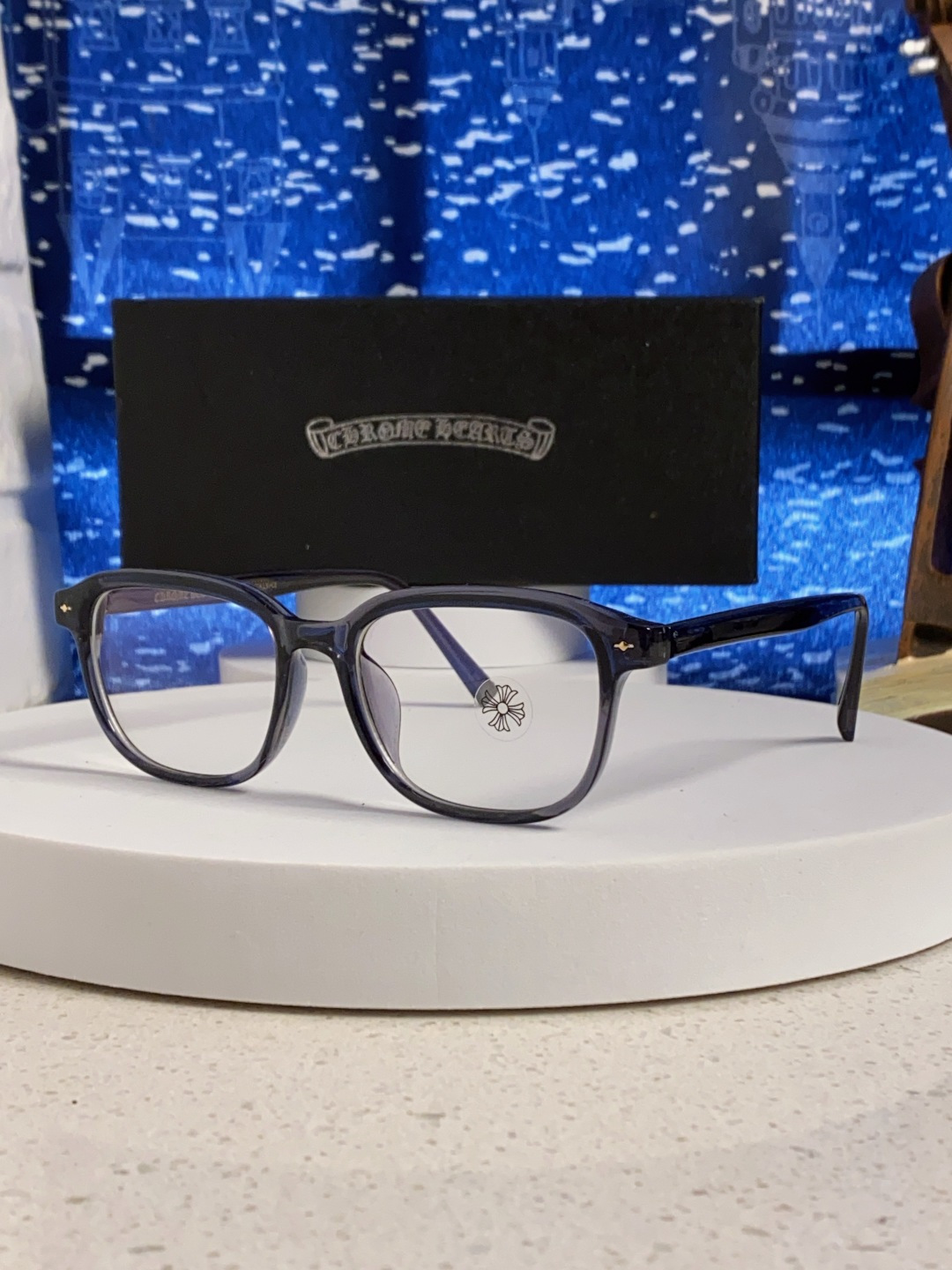 Chrome Hearts 克罗心 欧美新款太阳镜男女方框克家平光镜经典旅游时尚光学眼镜