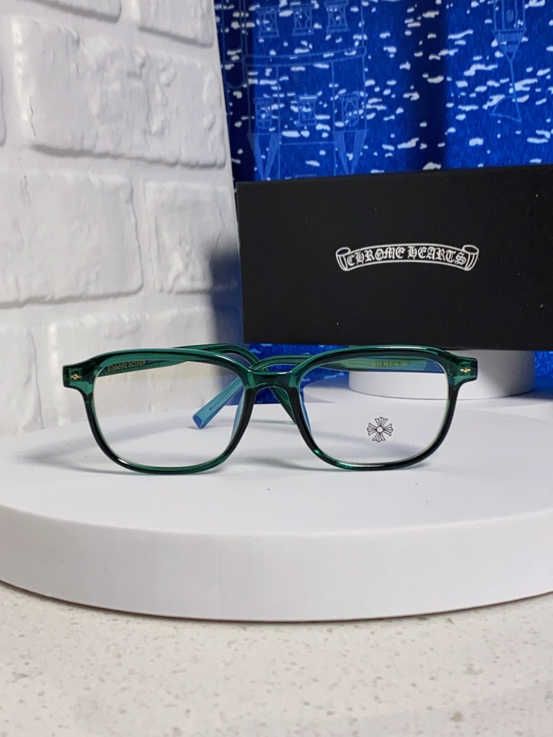 Chrome Hearts 克罗心 欧美新款太阳镜男女方框克家平光镜经典旅游时尚光学眼镜