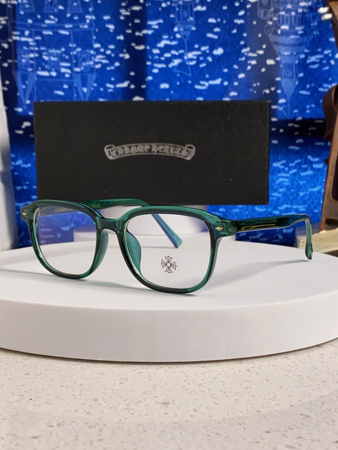 Chrome Hearts 克罗心 欧美新款太阳镜男女方框克家平光镜经典旅游时尚光学眼镜