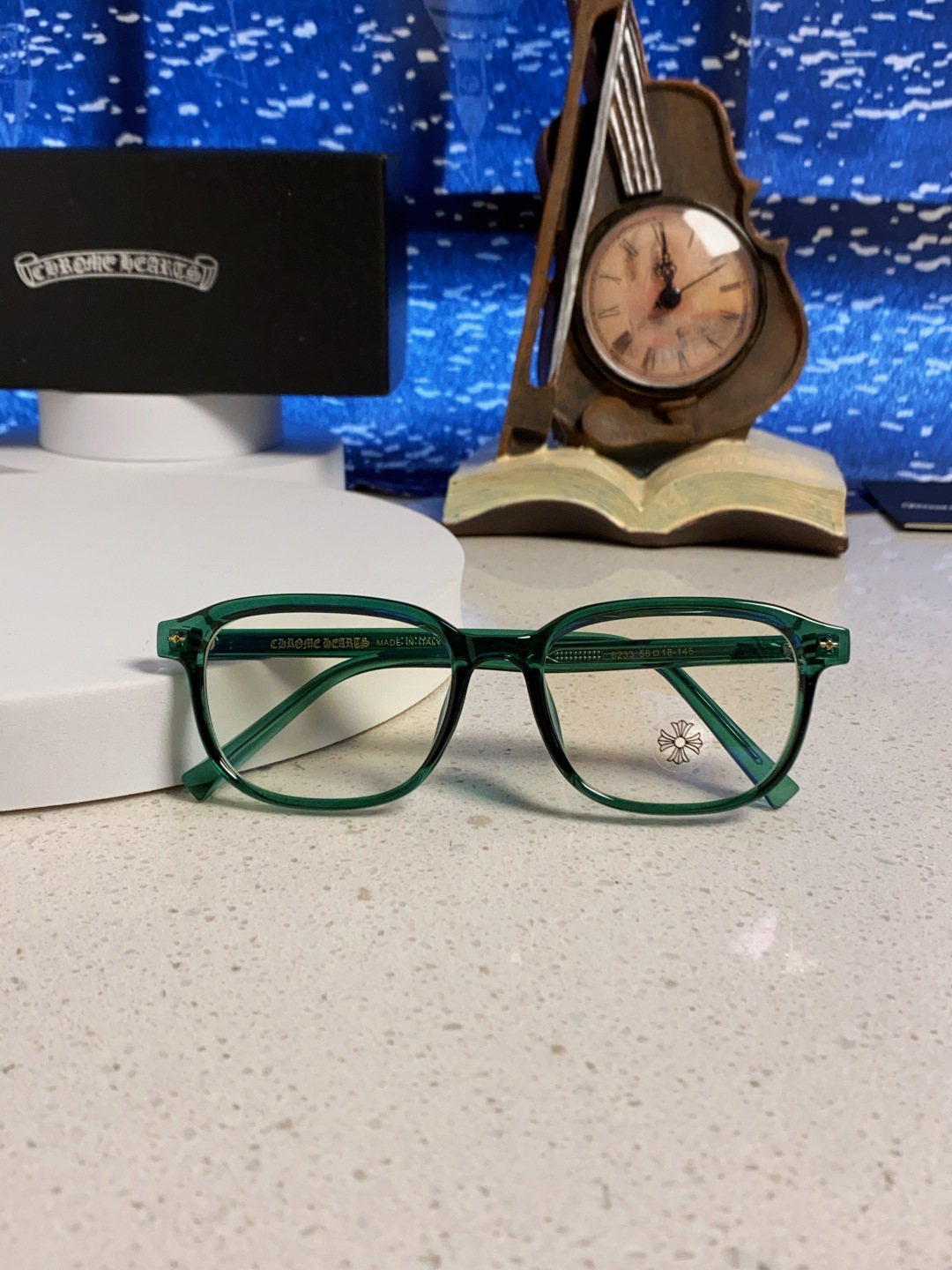 Chrome Hearts 克罗心 欧美新款太阳镜男女方框克家平光镜经典旅游时尚光学眼镜