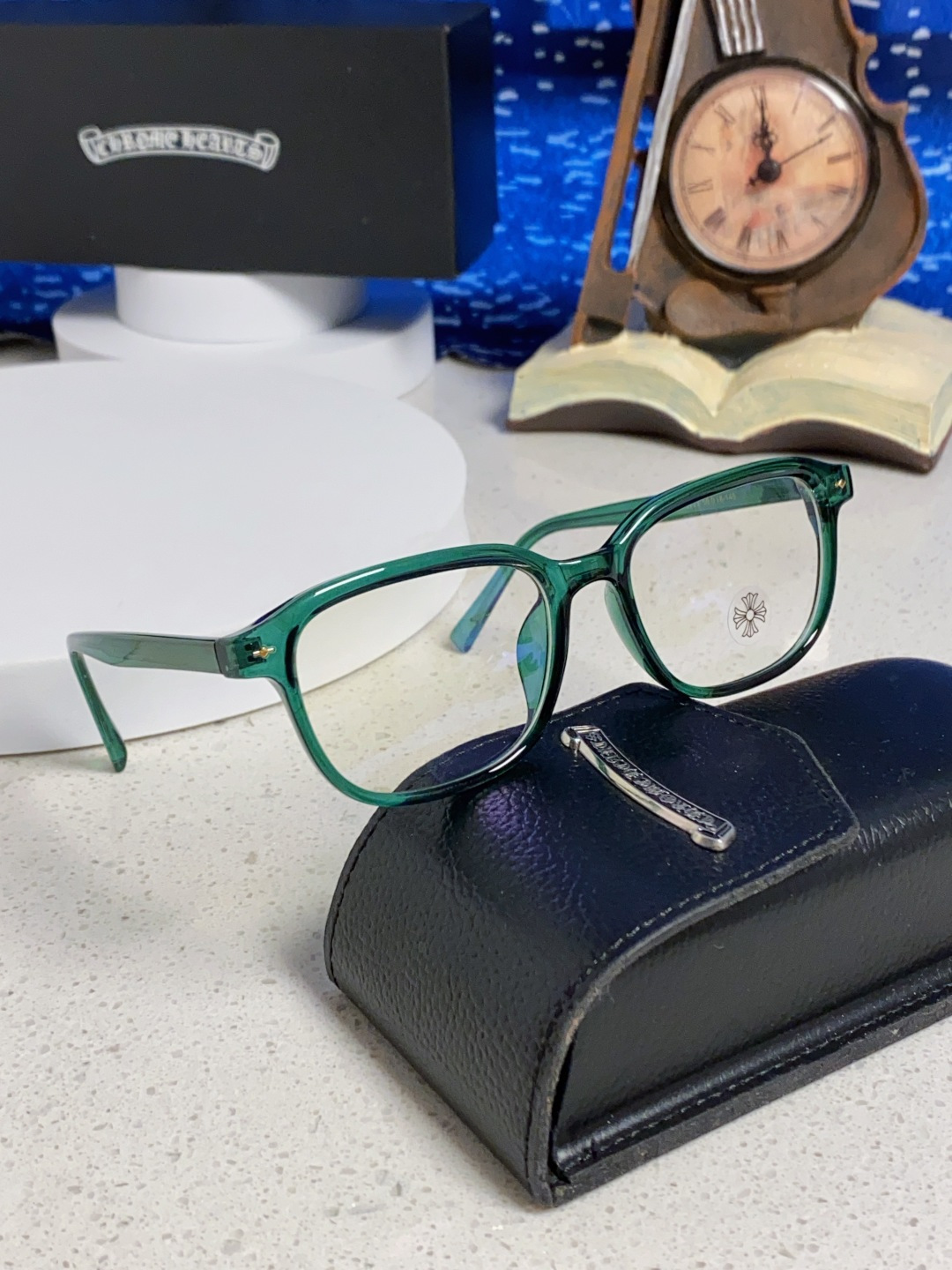 Chrome Hearts 克罗心 欧美新款太阳镜男女方框克家平光镜经典旅游时尚光学眼镜