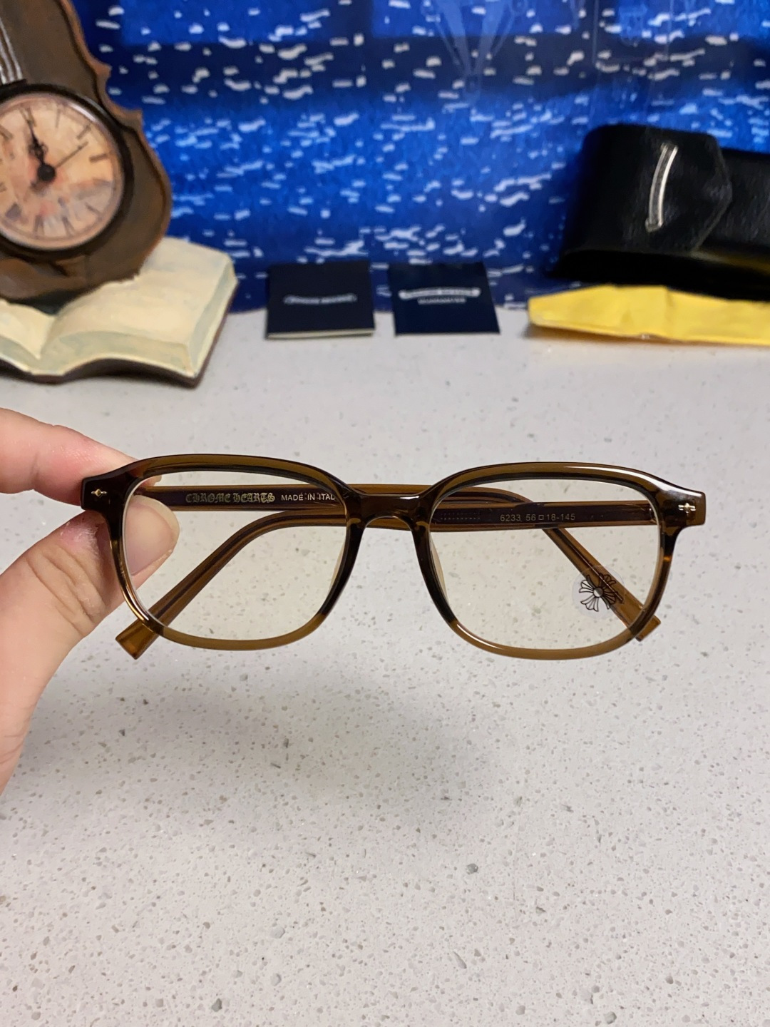 Chrome Hearts 克罗心 欧美新款太阳镜男女方框克家平光镜经典旅游时尚光学眼镜