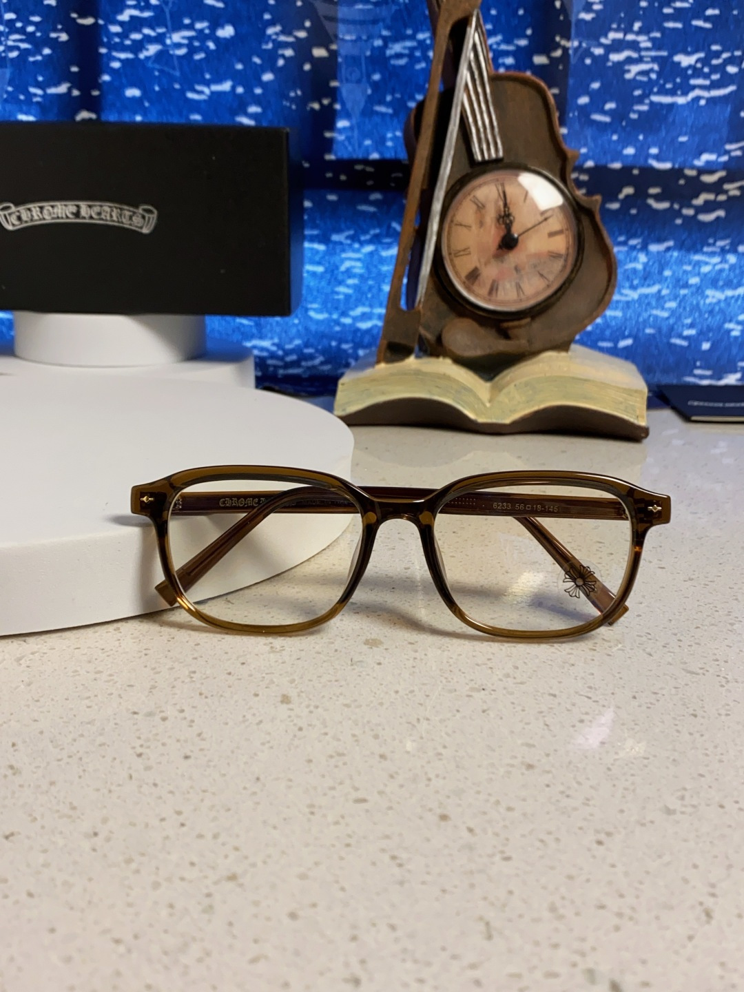 Chrome Hearts 克罗心 欧美新款太阳镜男女方框克家平光镜经典旅游时尚光学眼镜