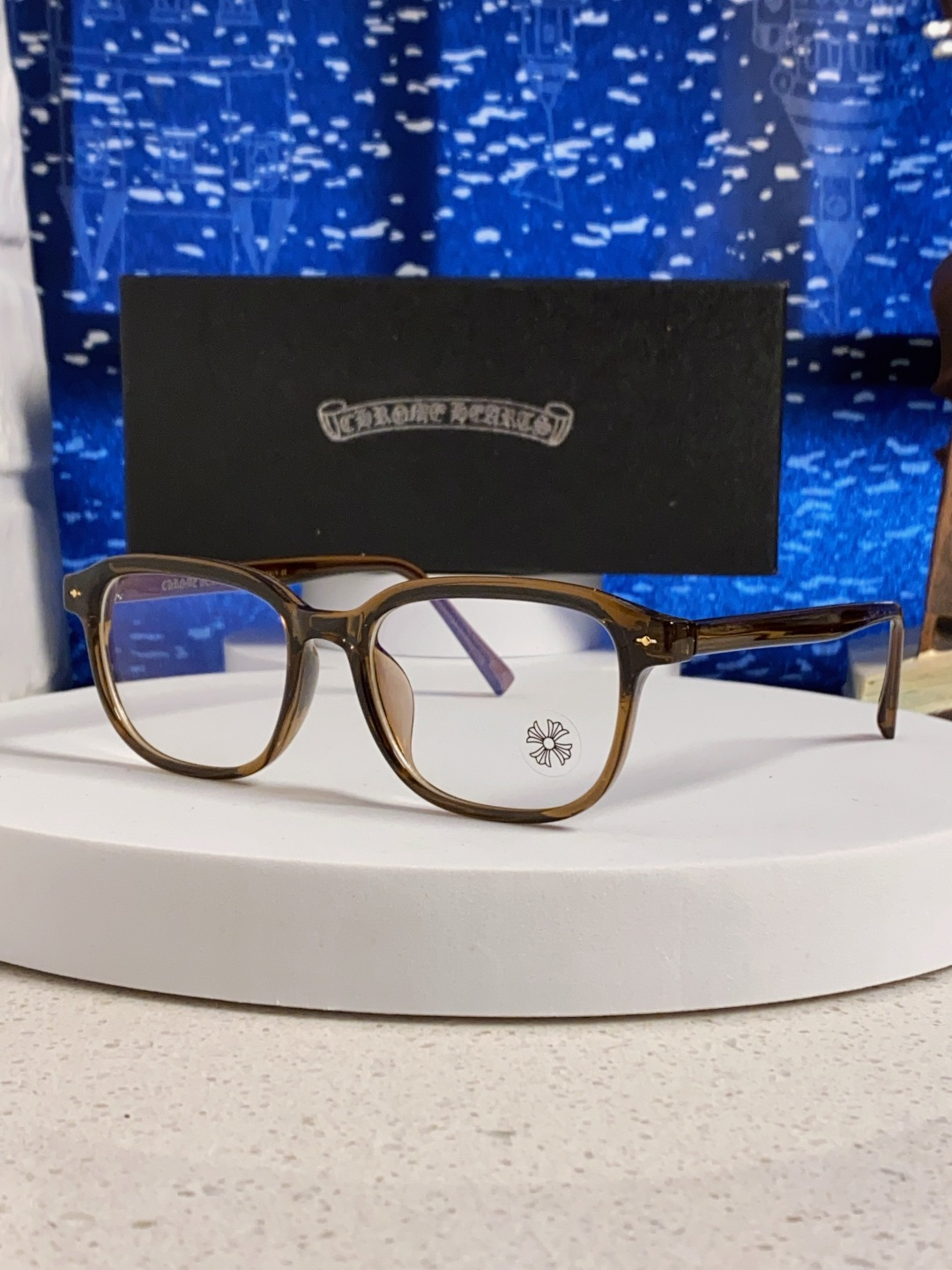 Chrome Hearts 克罗心 欧美新款太阳镜男女方框克家平光镜经典旅游时尚光学眼镜