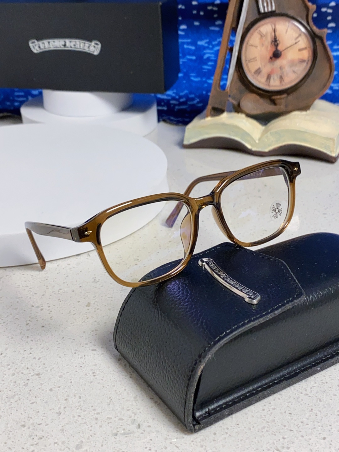 Chrome Hearts 克罗心 欧美新款太阳镜男女方框克家平光镜经典旅游时尚光学眼镜