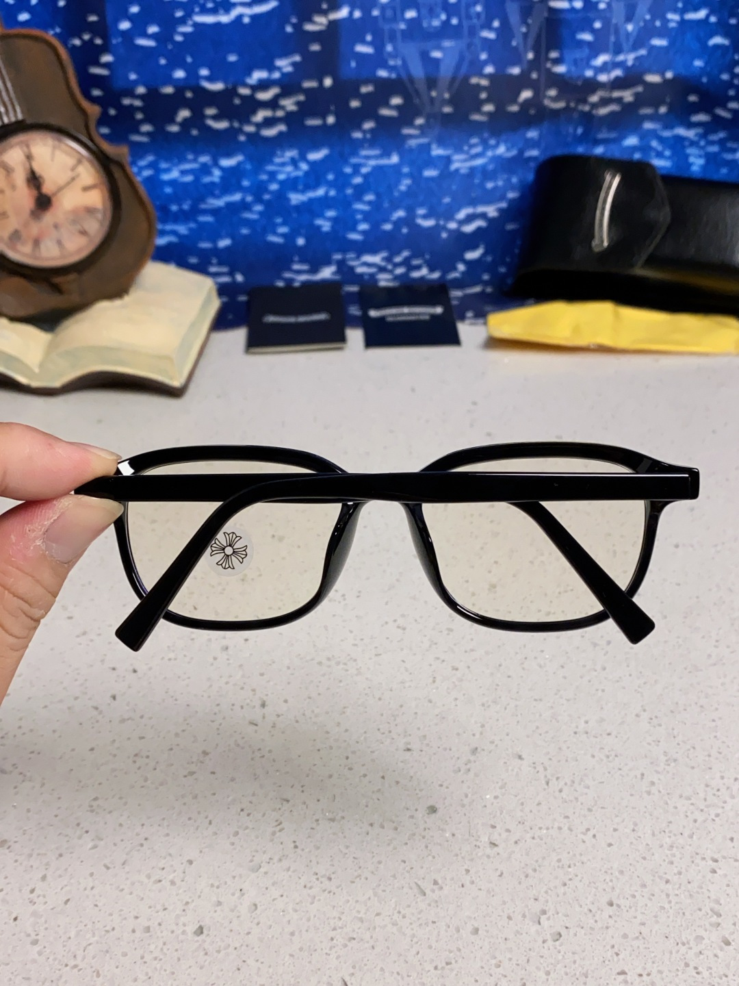 Chrome Hearts 克罗心 欧美新款太阳镜男女方框克家平光镜经典旅游时尚光学眼镜