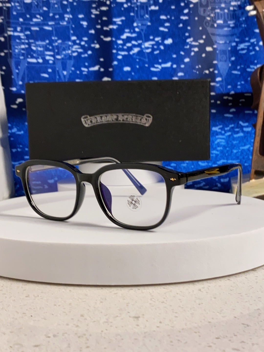 Chrome Hearts 克罗心 欧美新款太阳镜男女方框克家平光镜经典旅游时尚光学眼镜