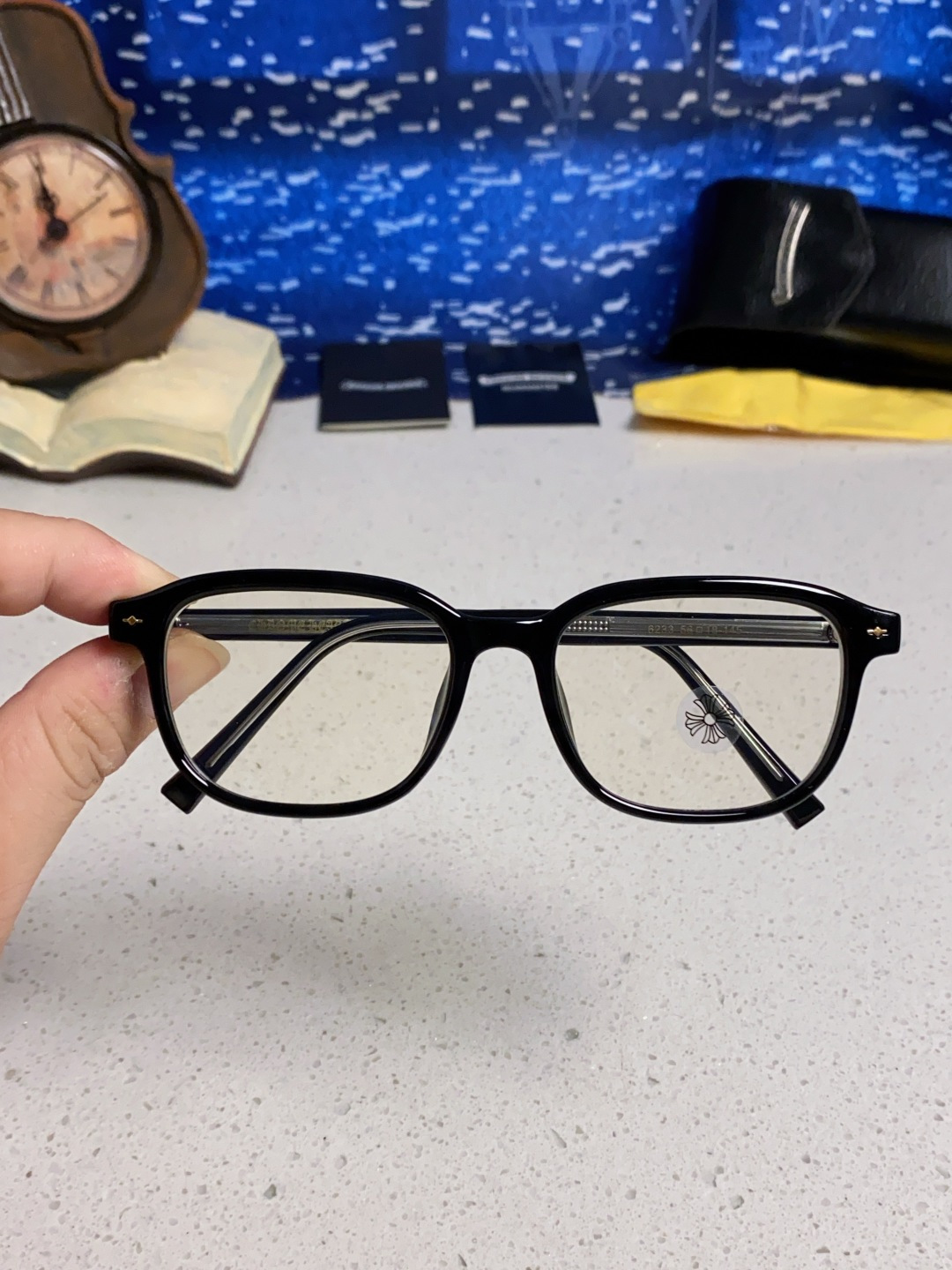 Chrome Hearts 克罗心 欧美新款太阳镜男女方框克家平光镜经典旅游时尚光学眼镜