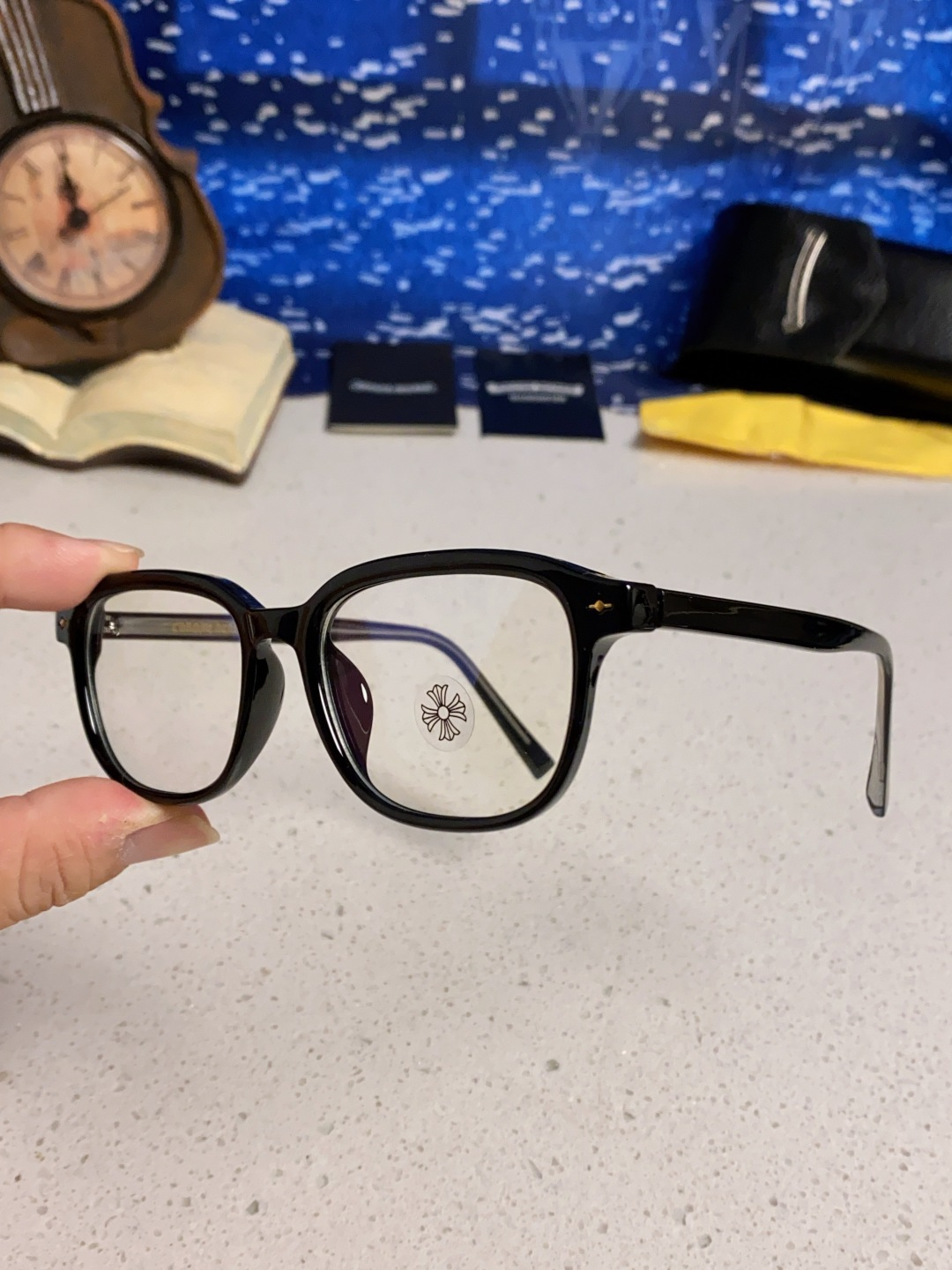 Chrome Hearts 克罗心 欧美新款太阳镜男女方框克家平光镜经典旅游时尚光学眼镜