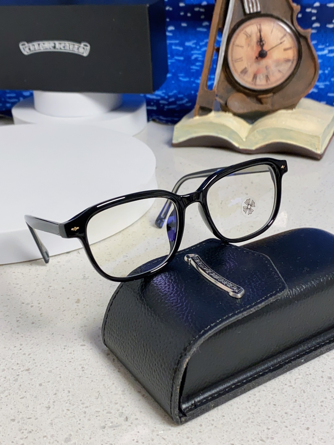 Chrome Hearts 克罗心 欧美新款太阳镜男女方框克家平光镜经典旅游时尚光学眼镜