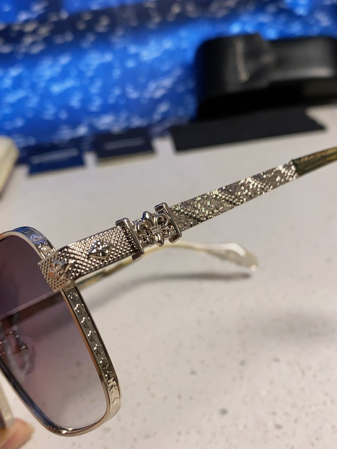 Chrome Hearts克罗心 2025新款高档太阳镜双梁大框男女款时尚百搭墨镜户外防晒复古眼镜