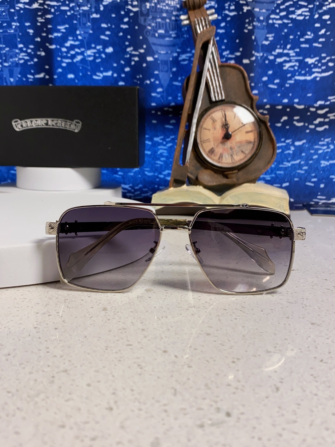 Chrome Hearts克罗心 2025新款高档太阳镜双梁大框男女款时尚百搭墨镜户外防晒复古眼镜