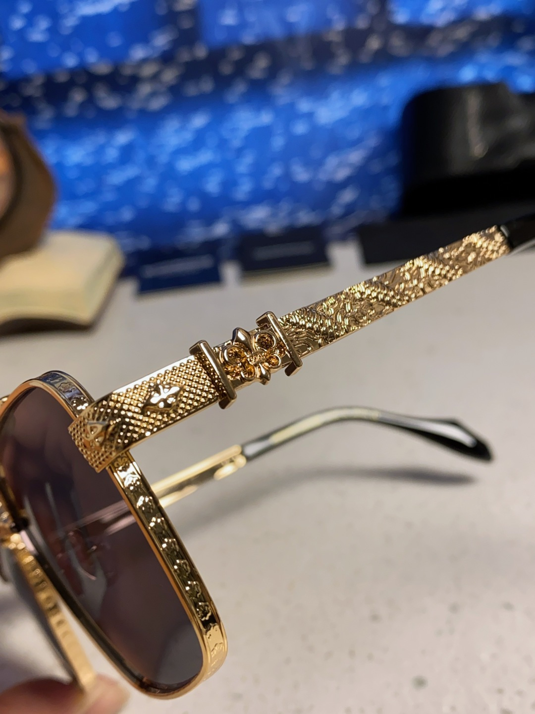 Chrome Hearts克罗心 2025新款高档太阳镜双梁大框男女款时尚百搭墨镜户外防晒复古眼镜