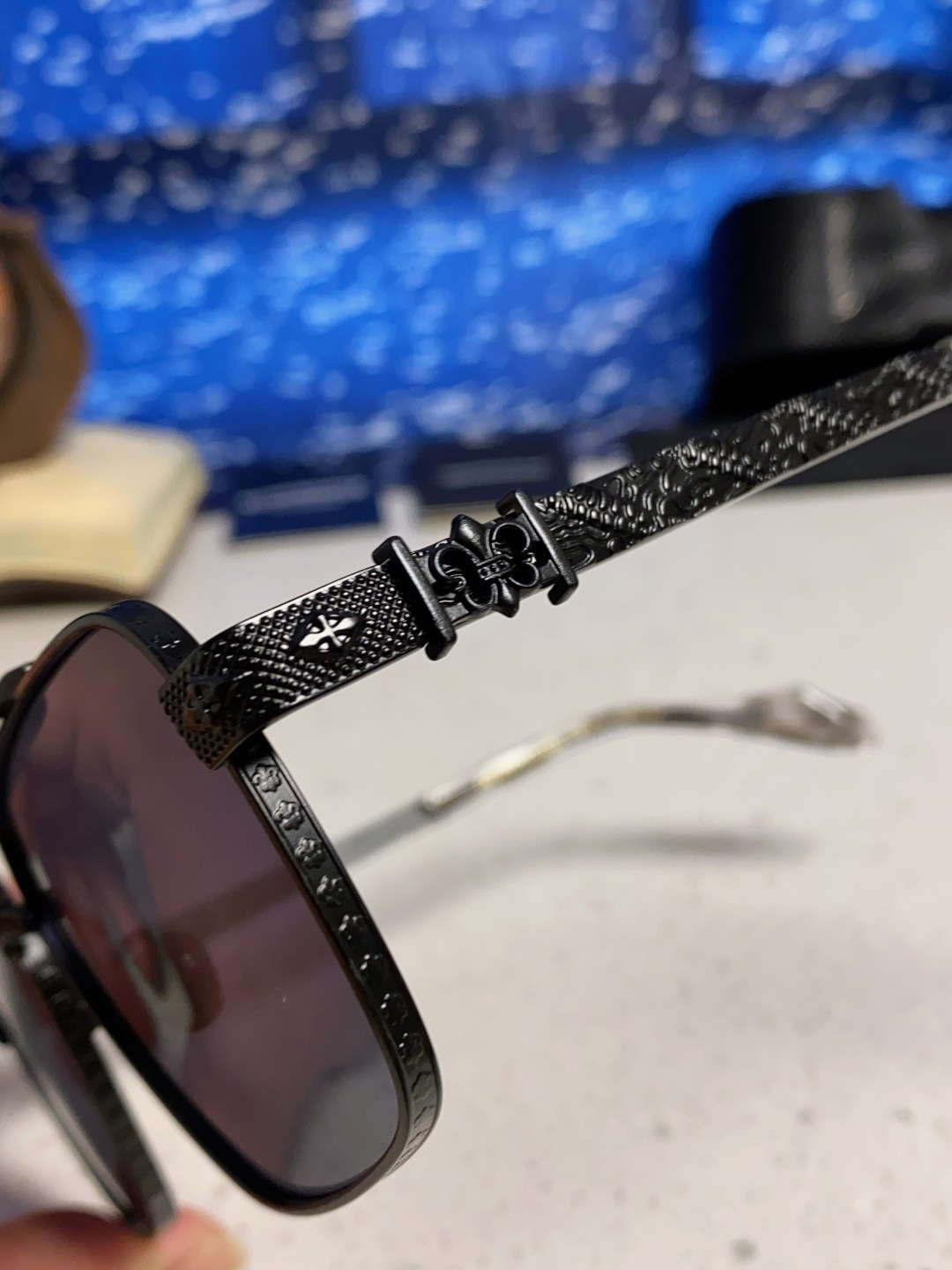 Chrome Hearts克罗心 2025新款高档太阳镜双梁大框男女款时尚百搭墨镜户外防晒复古眼镜