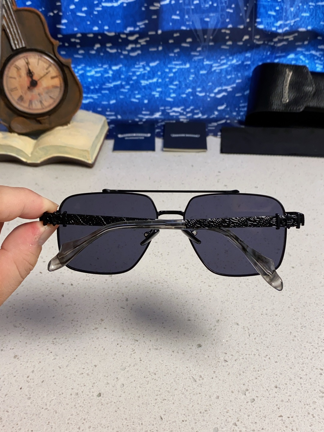 Chrome Hearts克罗心 2025新款高档太阳镜双梁大框男女款时尚百搭墨镜户外防晒复古眼镜