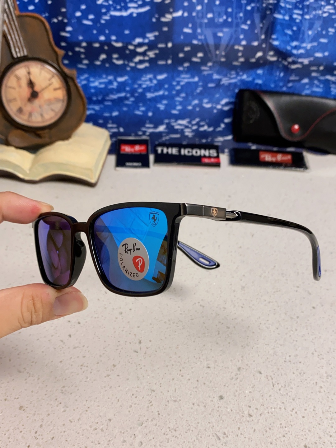 RayBan雷朋 2025新款偏光太阳镜男女开车驾驶墨镜经典复古徒步旅行者 RB9537