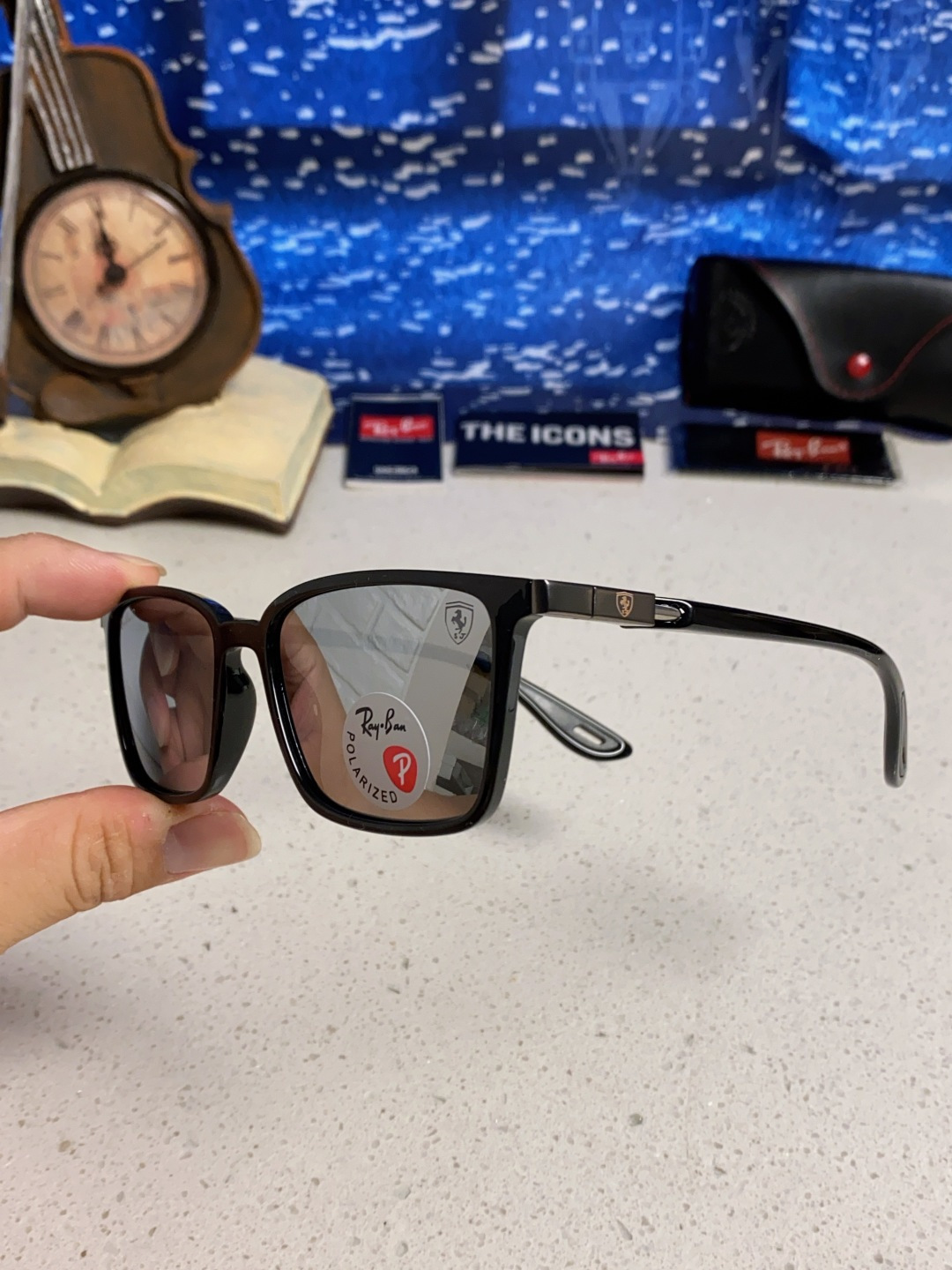 RayBan雷朋 2025新款偏光太阳镜男女开车驾驶墨镜经典复古徒步旅行者 RB9537