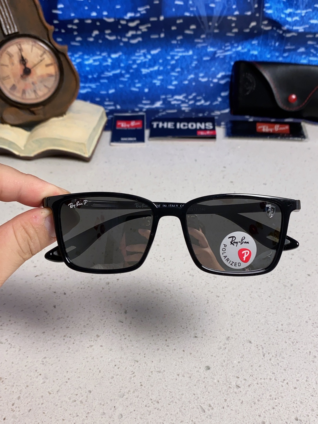 RayBan雷朋 2025新款偏光太阳镜男女开车驾驶墨镜经典复古徒步旅行者 RB9537