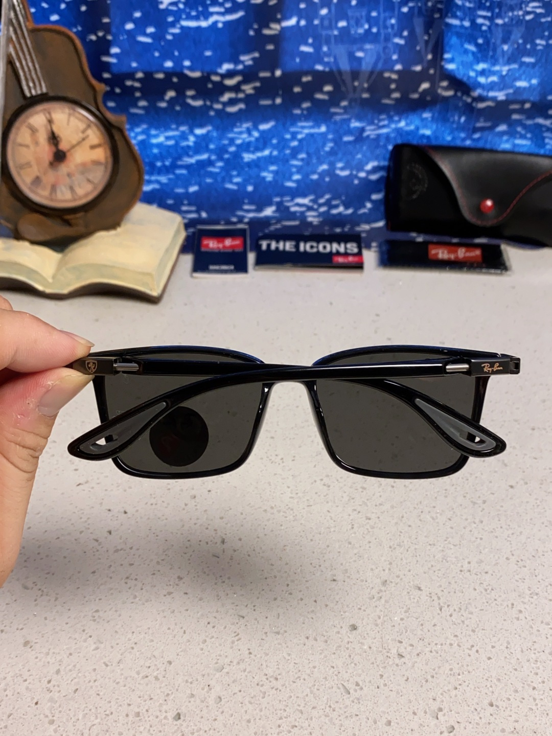 RayBan雷朋 2025新款偏光太阳镜男女开车驾驶墨镜经典复古徒步旅行者 RB9537