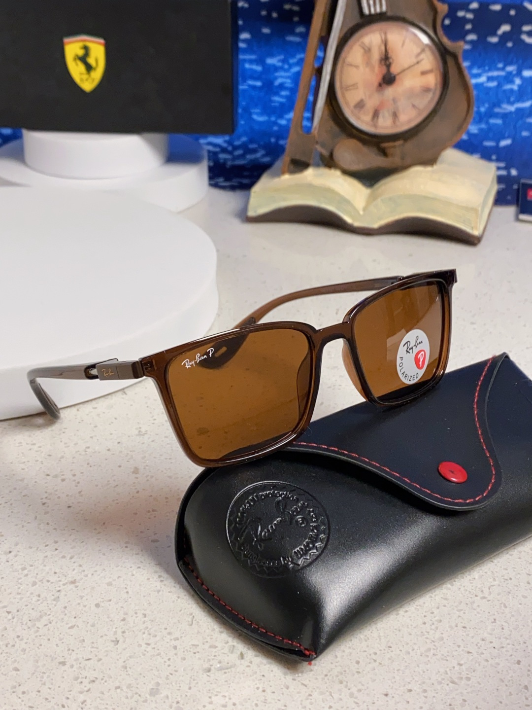 RayBan雷朋 2025新款偏光太阳镜男女开车驾驶墨镜经典复古徒步旅行者 RB9537