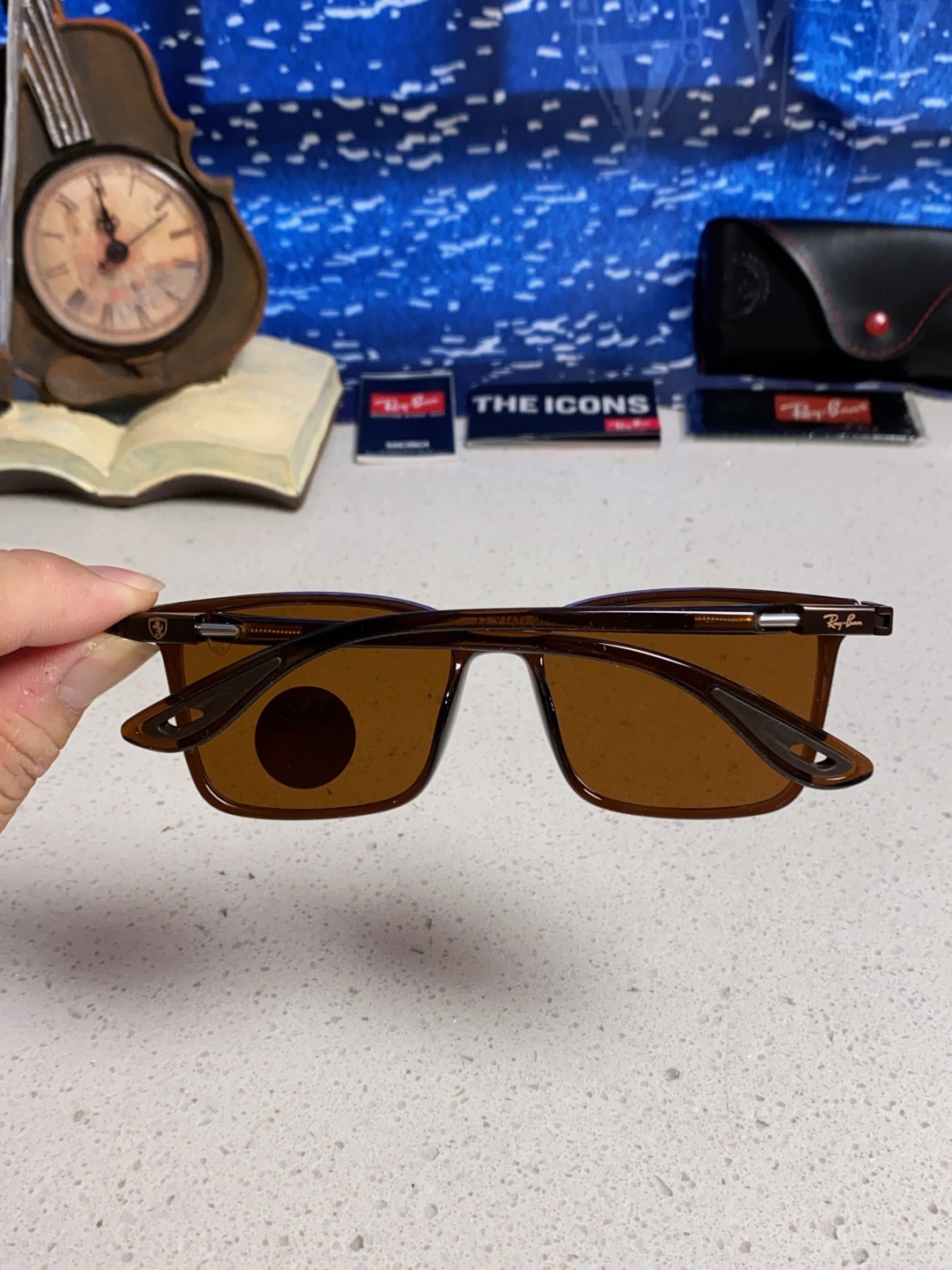 RayBan雷朋 2025新款偏光太阳镜男女开车驾驶墨镜经典复古徒步旅行者 RB9537