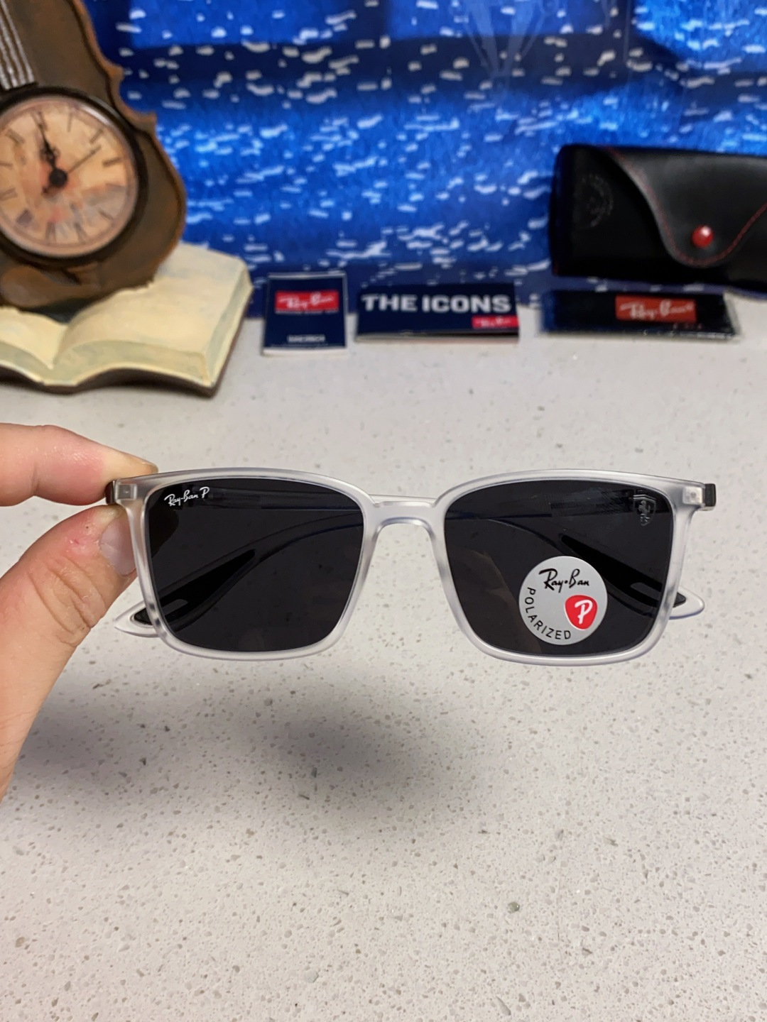 RayBan雷朋 2025新款偏光太阳镜男女开车驾驶墨镜经典复古徒步旅行者 RB9537