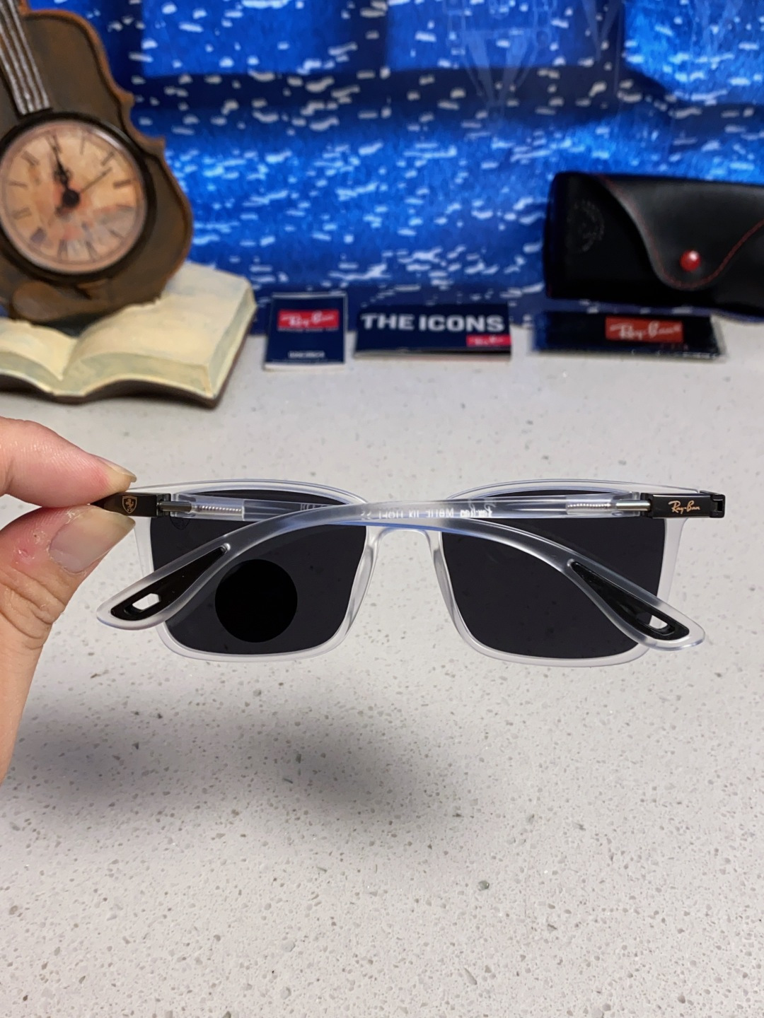 RayBan雷朋 2025新款偏光太阳镜男女开车驾驶墨镜经典复古徒步旅行者 RB9537