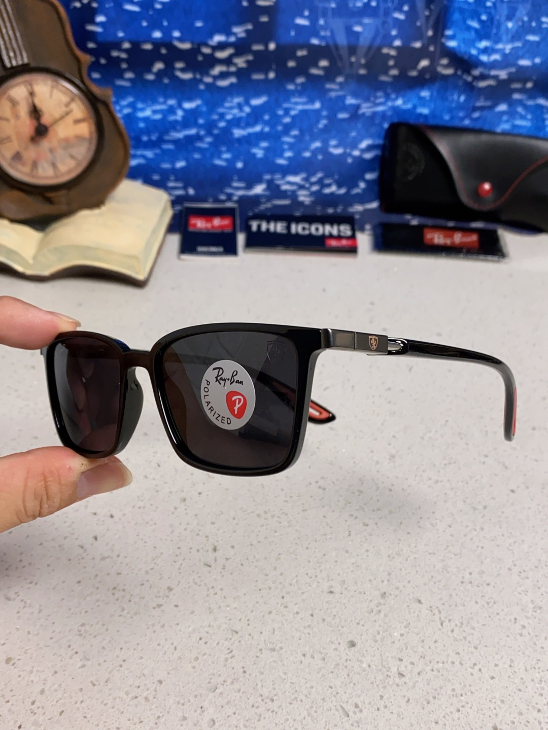 RayBan雷朋 2025新款偏光太阳镜男女开车驾驶墨镜经典复古徒步旅行者 RB9537