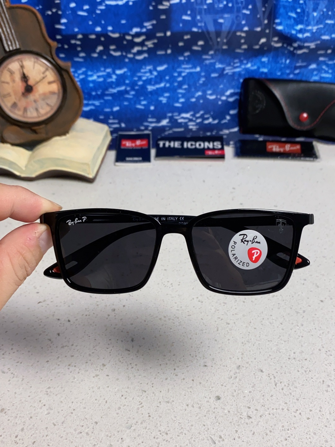 RayBan雷朋 2025新款偏光太阳镜男女开车驾驶墨镜经典复古徒步旅行者 RB9537