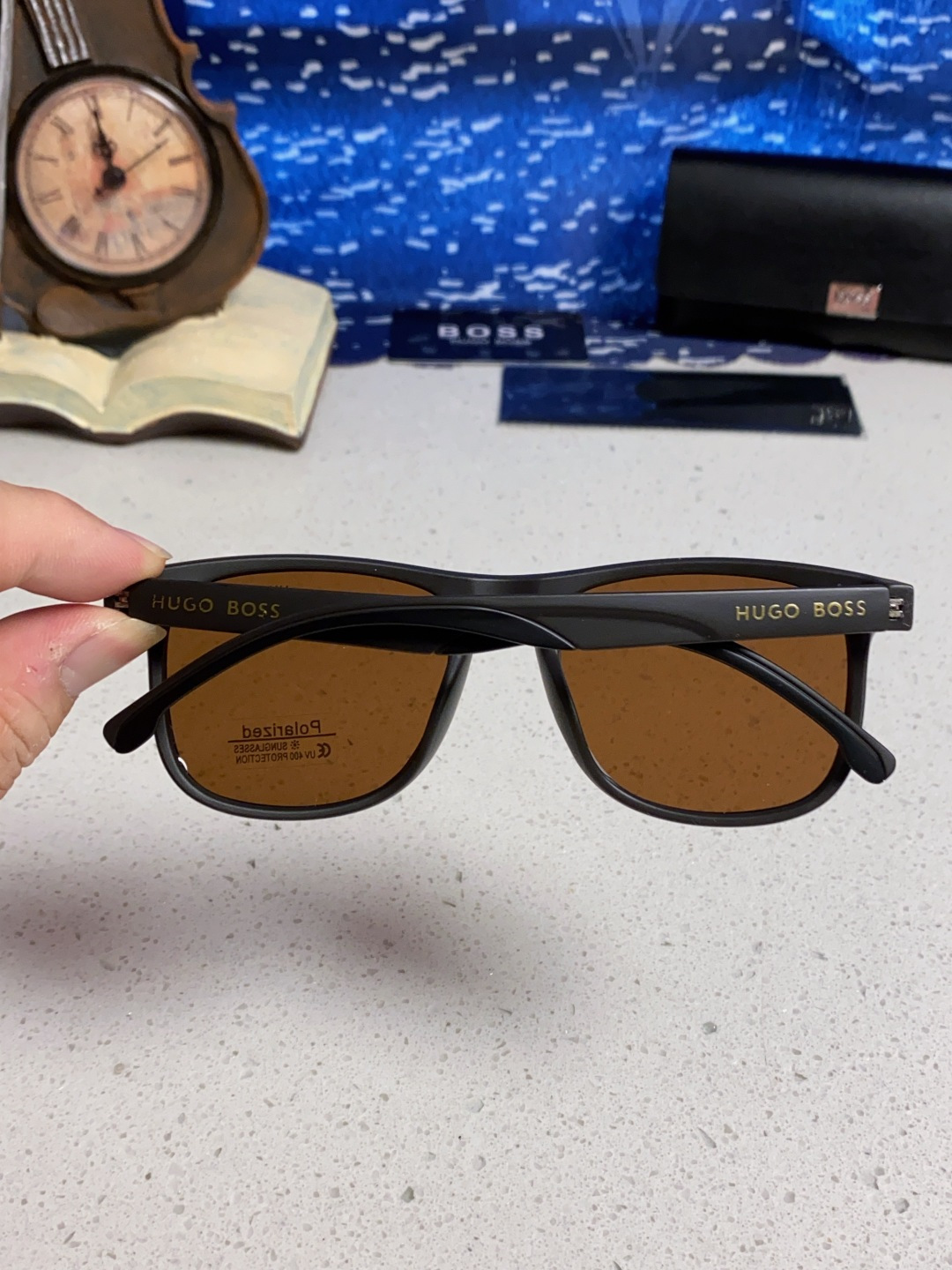 BOSS老板 2025新款偏光太阳镜男士墨镜潮开车专用防UV男防紫外线强光眼镜