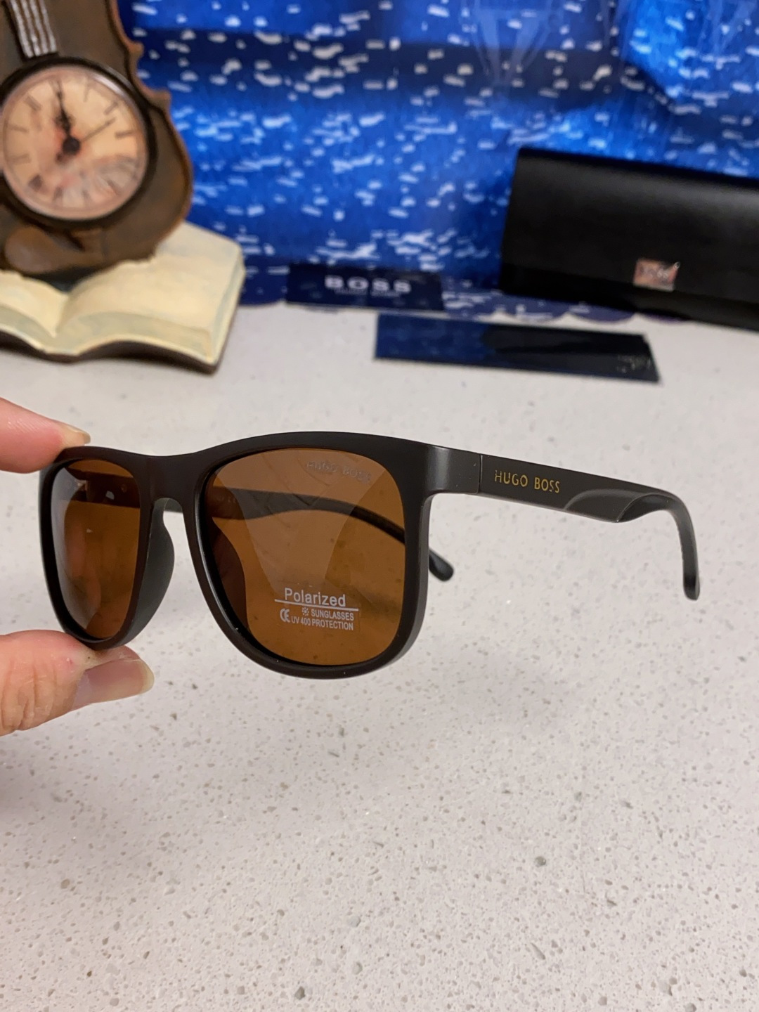 BOSS老板 2025新款偏光太阳镜男士墨镜潮开车专用防UV男防紫外线强光眼镜