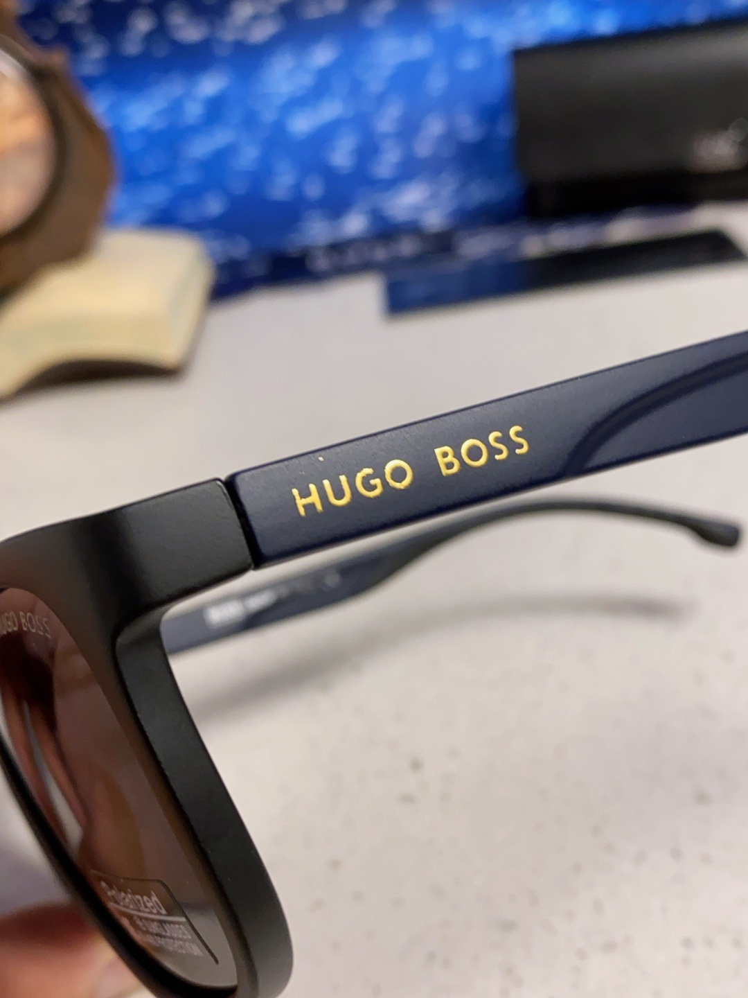 BOSS老板 2025新款偏光太阳镜男士墨镜潮开车专用防UV男防紫外线强光眼镜