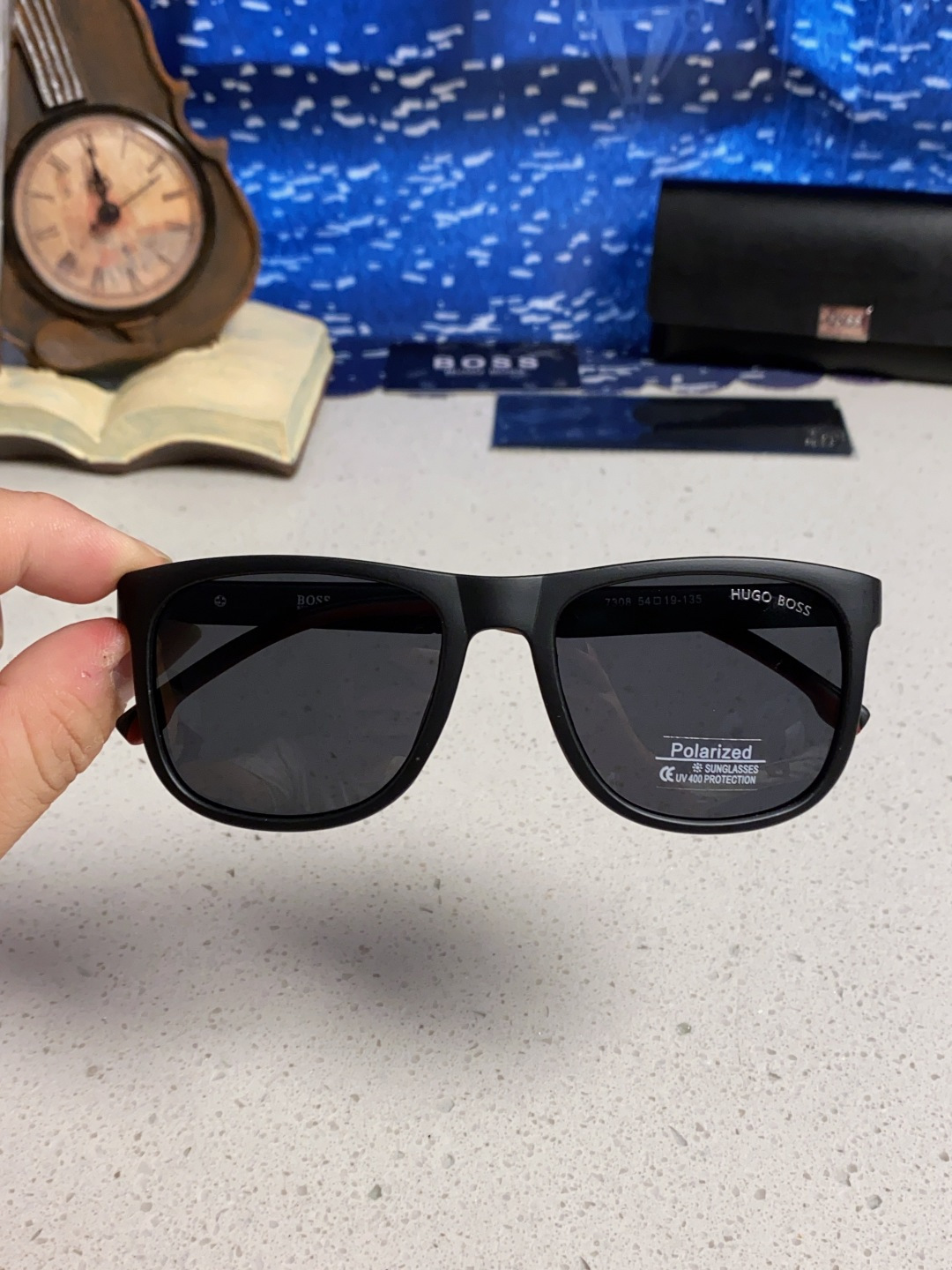 BOSS老板 2025新款偏光太阳镜男士墨镜潮开车专用防UV男防紫外线强光眼镜