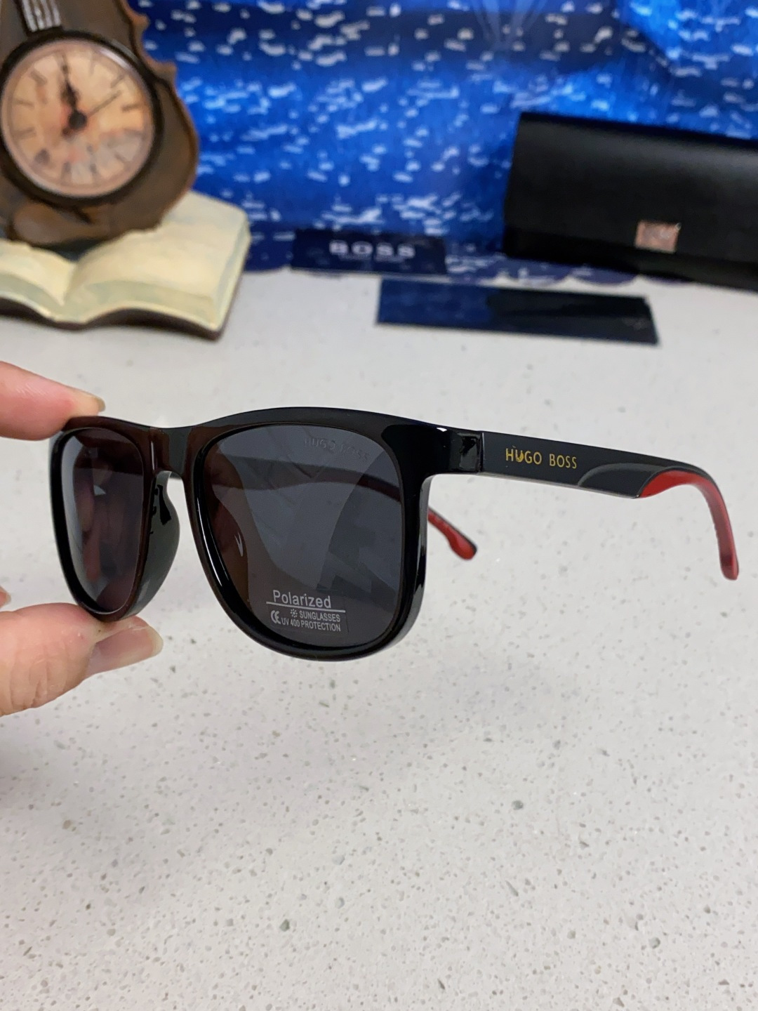 BOSS老板 2025新款偏光太阳镜男士墨镜潮开车专用防UV男防紫外线强光眼镜