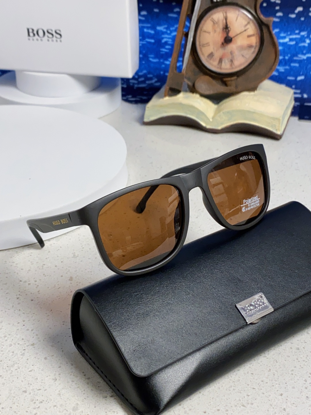 BOSS老板 2025新款偏光太阳镜男士墨镜潮开车专用防UV男防紫外线强光眼镜