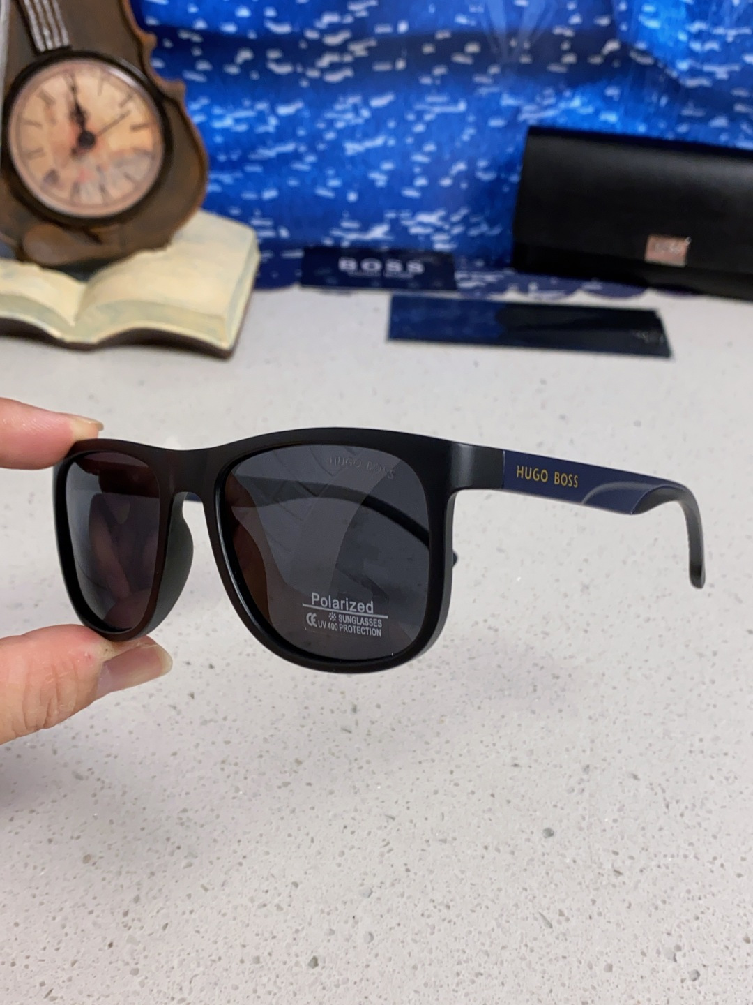 BOSS老板 2025新款偏光太阳镜男士墨镜潮开车专用防UV男防紫外线强光眼镜