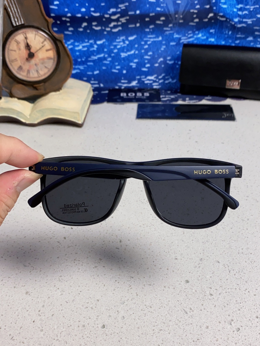 BOSS老板 2025新款偏光太阳镜男士墨镜潮开车专用防UV男防紫外线强光眼镜