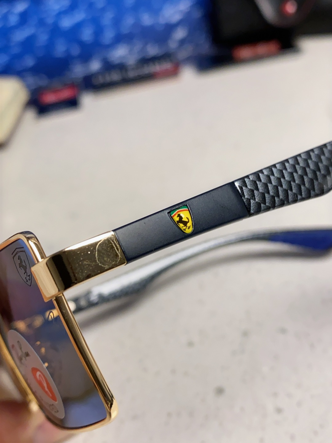 Rayban雷朋法拉利 2025新款明星同款太阳镜男士墨镜跨境时尚偏光镜男女防晒开车驾驶眼镜 男女通用 