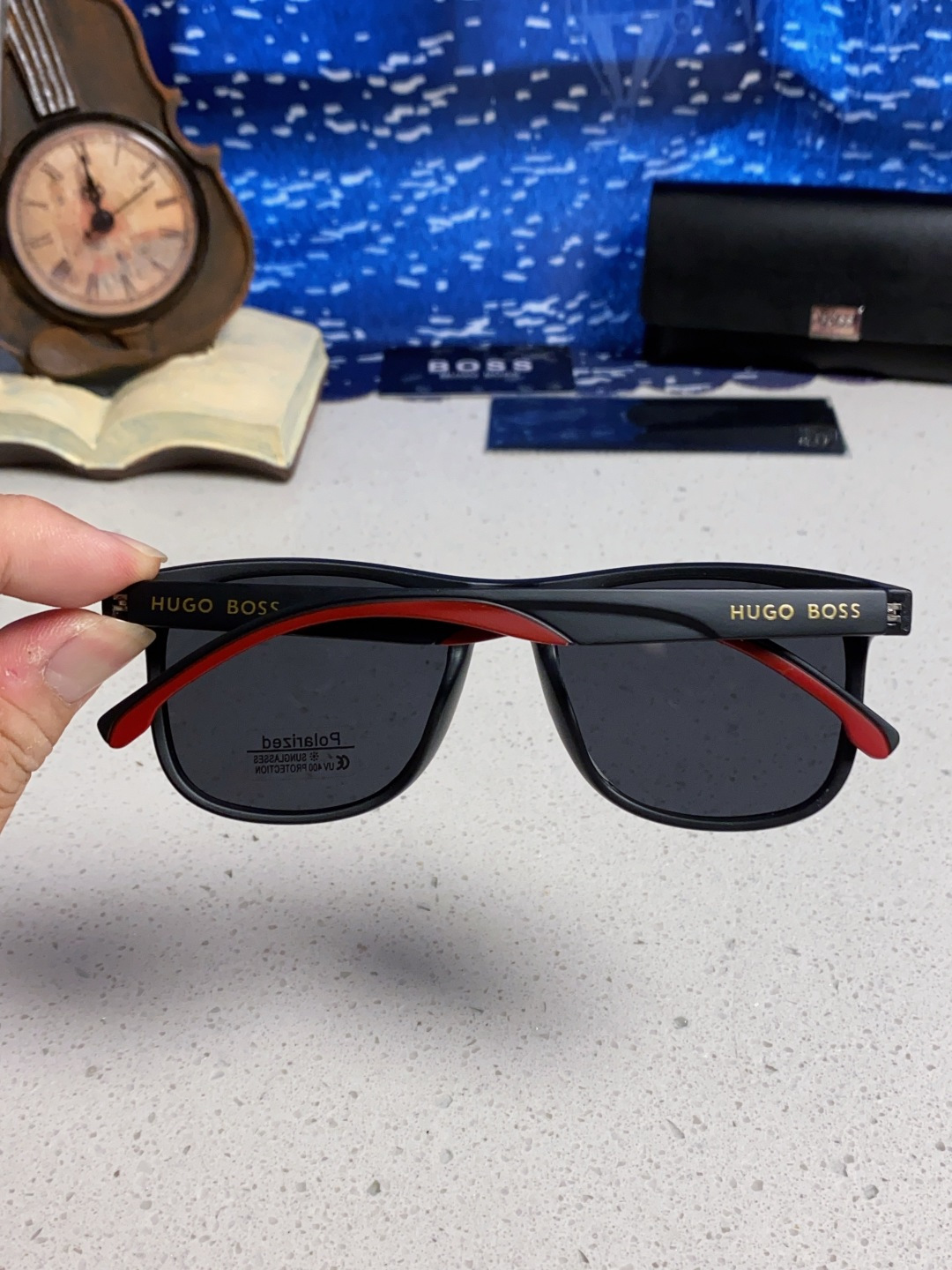 BOSS老板 2025新款偏光太阳镜男士墨镜潮开车专用防UV男防紫外线强光眼镜