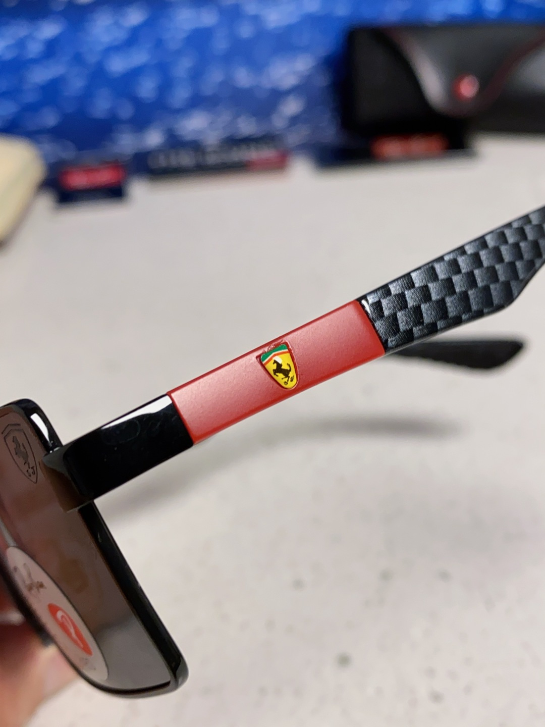 Rayban雷朋法拉利 2025新款明星同款太阳镜男士墨镜跨境时尚偏光镜男女防晒开车驾驶眼镜 男女通用 