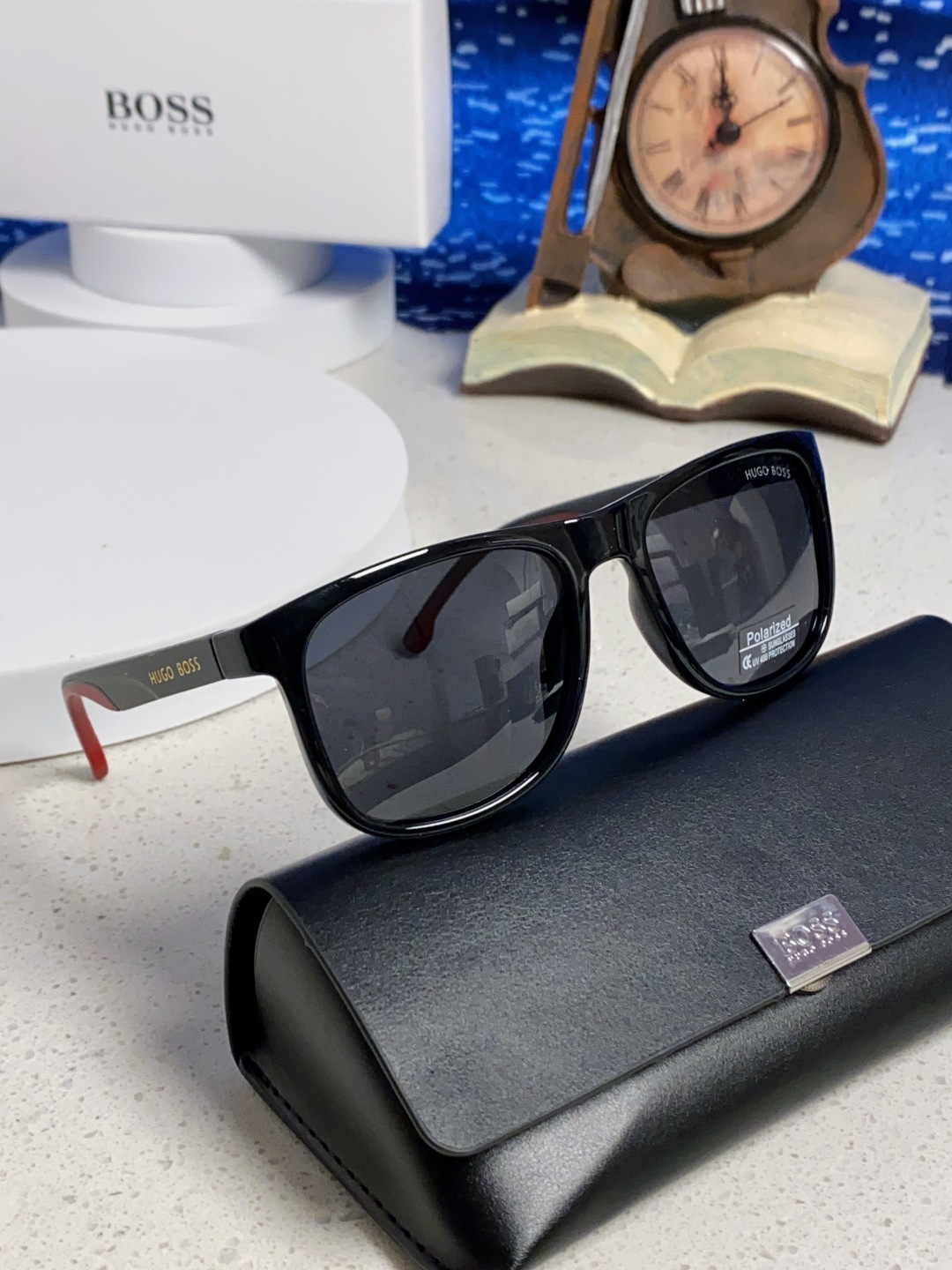 BOSS老板 2025新款偏光太阳镜男士墨镜潮开车专用防UV男防紫外线强光眼镜